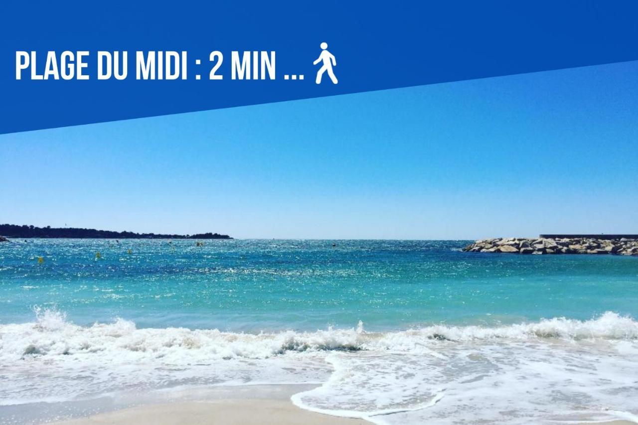 Le Dol - 150M Plages - Suquet - Verriere Cote D'Azur カンヌ エクステリア 写真